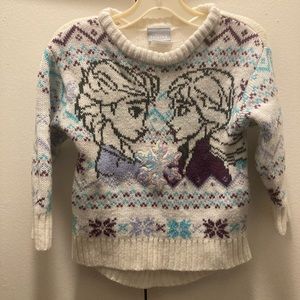 Elsa toddler sweater